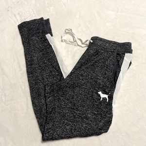 Pink sweatpant joggers